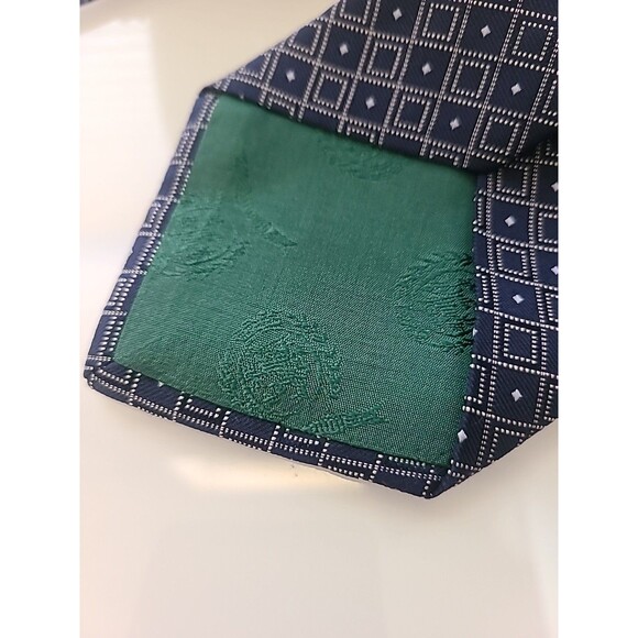 Tommy Hilfiger Mens Repp Imported Silk Classic Graphic Vintage Neck Tie Work - Picture 4 of 9